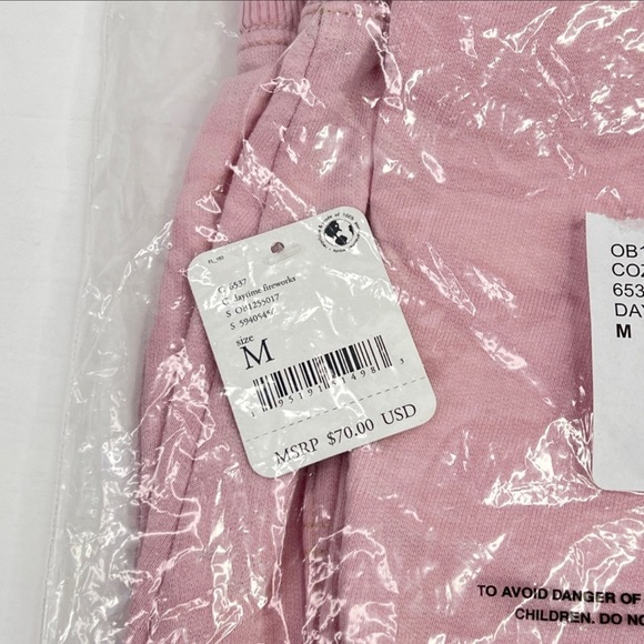 Free People Cozy All Day Drawstring Harem Jogger Leggings Daytime Fireworks - Picture 5 of 15